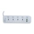 SMART SEE-PE44L 4-Port Power Socket with 4 USB Ports and Overload Protection